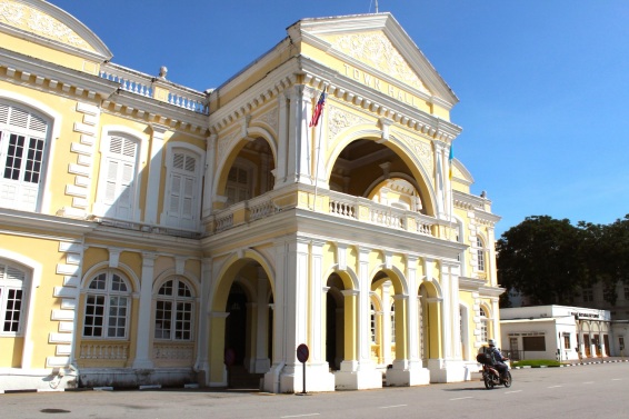 Town Hall, at the Padang. 