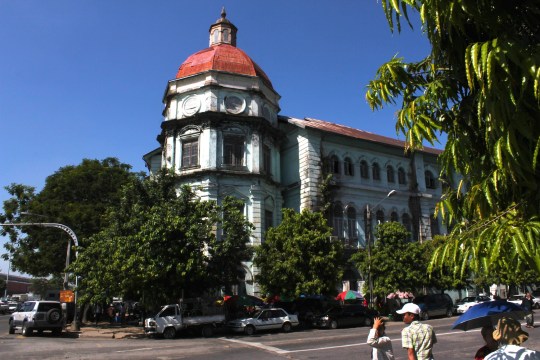 The Accountant General's Office, at the junction of Strand and Pansoedan Roads.  