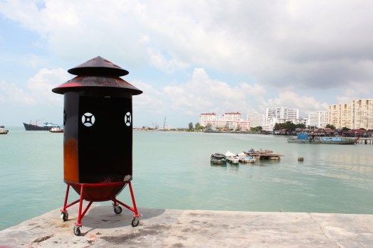 The edge of the Chew Clan Jetty.  