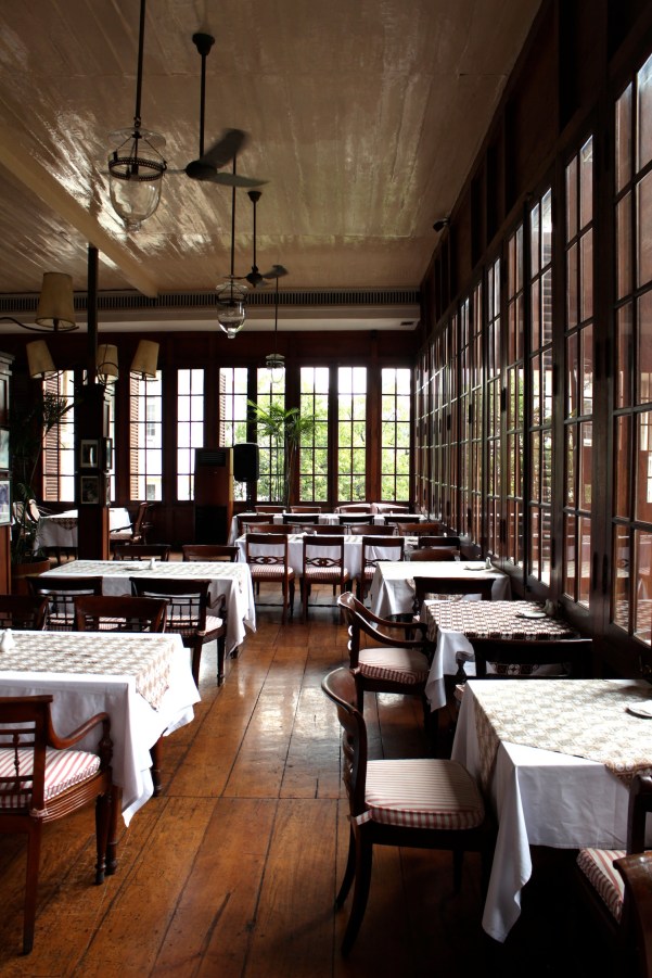 Cafe Batavia, on Fatahillah Square.