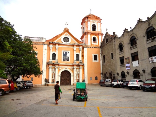 The San Agustin Church, a UNESCO World Heritage site. 